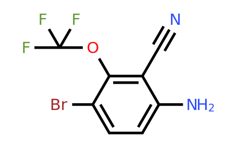 1805573-86-7 | 4-Bromo-2-cyano-3-(trifluoromethoxy)aniline