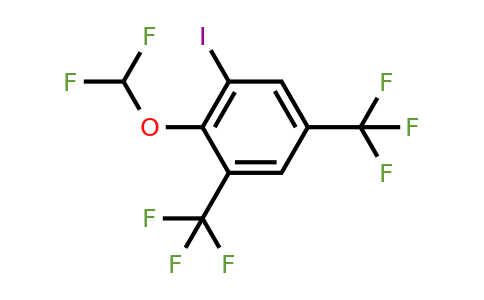1805574-14-4 | 1,5-Bis(trifluoromethyl)-2-(difluoromethoxy)-3-iodobenzene