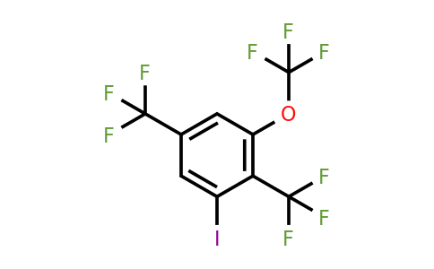 1805574-36-0 | 1,4-Bis(trifluoromethyl)-2-iodo-6-(trifluoromethoxy)benzene