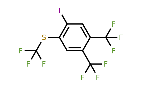 1805574-45-1 | 1,2-Bis(trifluoromethyl)-4-iodo-5-(trifluoromethylthio)benzene