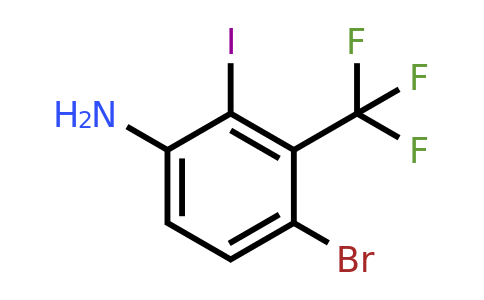 1805575-32-9 | 4-Bromo-2-iodo-3-(trifluoromethyl)aniline