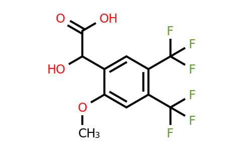 1805575-67-0 | 4,5-Bis(trifluoromethyl)-2-methoxymandelic acid