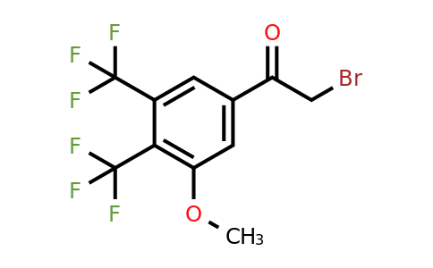 1805575-70-5 | 3',4'-Bis(trifluoromethyl)-5'-methoxyphenacyl bromide