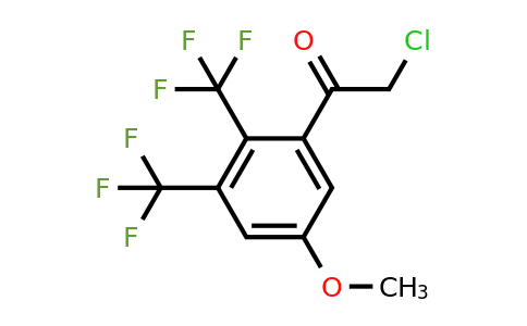 1805575-72-7 | 2',3'-Bis(trifluoromethyl)-5'-methoxyphenacyl chloride