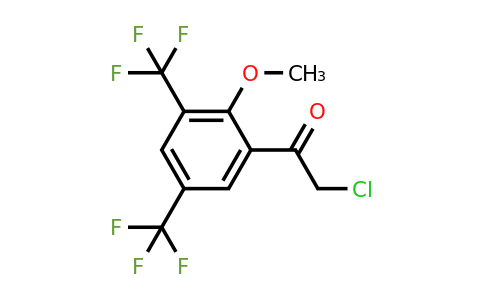 1805575-79-4 | 3',5'-Bis(trifluoromethyl)-2'-methoxyphenacyl chloride