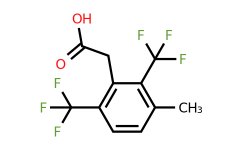 1805575-84-1 | 2,6-Bis(trifluoromethyl)-3-methylphenylacetic acid
