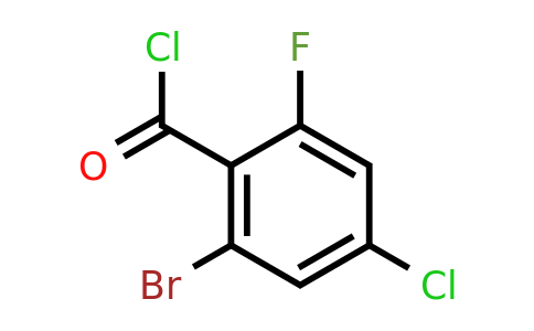 1805575-89-6 | 2-Bromo-4-chloro-6-fluorobenzoyl chloride