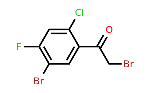 1805576-03-7 | 5'-Bromo-2'-chloro-4'-fluorophenacyl bromide