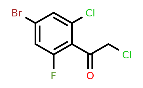 1805576-14-0 | 4'-Bromo-2'-chloro-6'-fluorophenacyl chloride