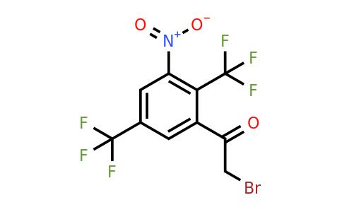 1805576-15-1 | 2',5'-Bis(trifluoromethyl)-3'-nitrophenacyl bromide