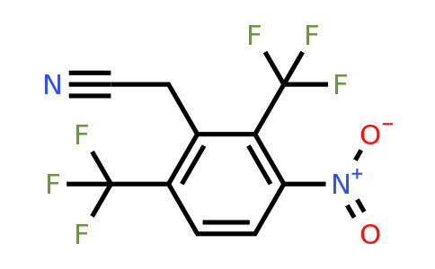 1805576-18-4 | 2,6-Bis(trifluoromethyl)-3-nitrophenylacetonitrile