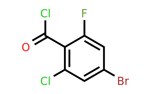 1805576-78-6 | 4-Bromo-2-chloro-6-fluorobenzoyl chloride