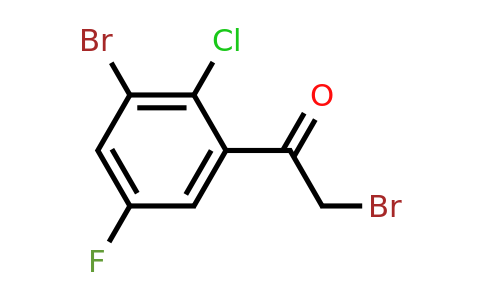 1805576-81-1 | 3'-Bromo-2'-chloro-5'-fluorophenacyl bromide