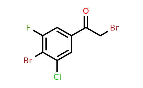 1805576-83-3 | 4'-Bromo-3'-chloro-5'-fluorophenacyl bromide