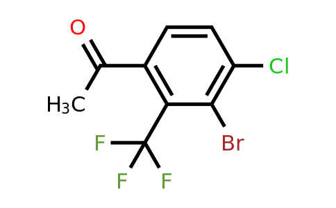 1805577-15-4 | 3'-Bromo-4'-chloro-2'-(trifluoromethyl)acetophenone
