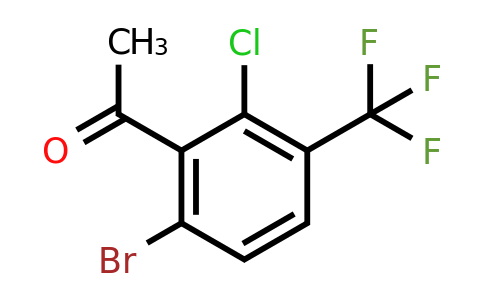 1805577-16-5 | 6'-Bromo-2'-chloro-3'-(trifluoromethyl)acetophenone