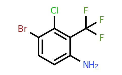 1805577-18-7 | 4-Bromo-3-chloro-2-(trifluoromethyl)aniline