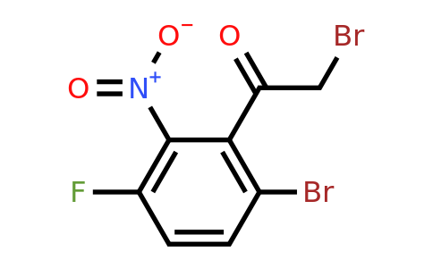 1805577-83-6 | 6'-Bromo-3'-fluoro-2'-nitrophenacyl bromide