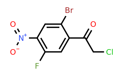 1805577-87-0 | 2'-Bromo-5'-fluoro-4'-nitrophenacyl chloride