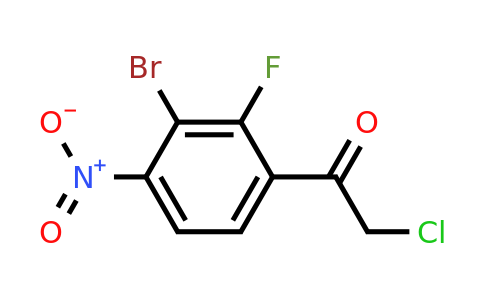 1805577-89-2 | 3'-Bromo-2'-fluoro-4'-nitrophenacyl chloride