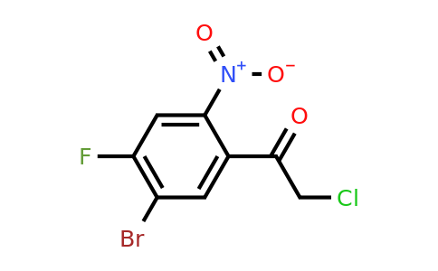 1805577-94-9 | 5'-Bromo-4'-fluoro-2'-nitrophenacyl chloride