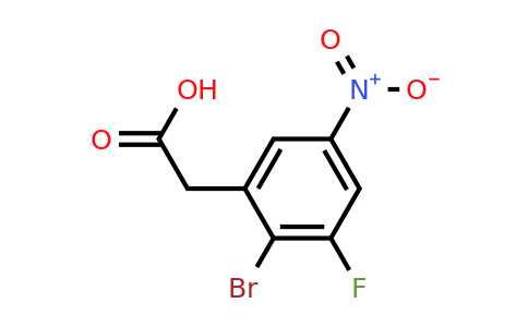 1805578-02-2 | 2-Bromo-3-fluoro-5-nitrophenylacetic acid