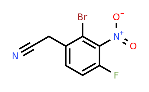 1805578-18-0 | 2-Bromo-4-fluoro-3-nitrophenylacetonitrile