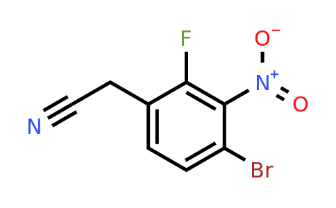1805578-30-6 | 4-Bromo-2-fluoro-3-nitrophenylacetonitrile