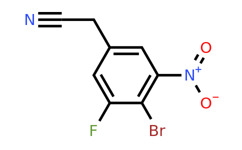 1805578-35-1 | 4-Bromo-3-fluoro-5-nitrophenylacetonitrile