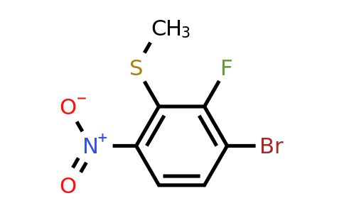 1805578-79-3 | 3-Bromo-2-fluoro-6-nitrothioanisole