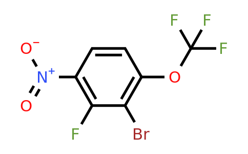 1805578-89-5 | 1-Bromo-2-fluoro-3-nitro-6-(trifluoromethoxy)benzene