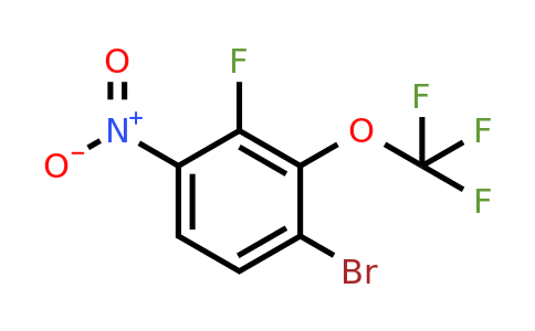 1805578-95-3 | 1-Bromo-3-fluoro-4-nitro-2-(trifluoromethoxy)benzene