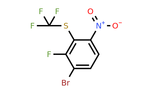 1805579-09-2 | 1-Bromo-2-fluoro-4-nitro-3-(trifluoromethylthio)benzene
