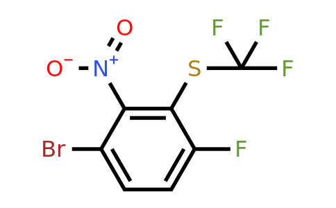 1805579-22-9 | 1-Bromo-4-fluoro-2-nitro-3-(trifluoromethylthio)benzene