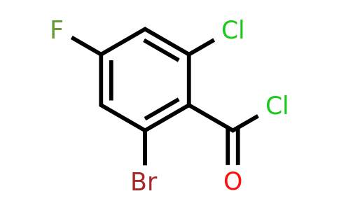 1805582-44-8 | 2-Bromo-6-chloro-4-fluorobenzoyl chloride