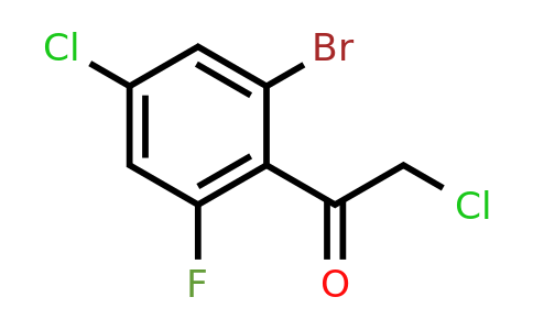 1805582-72-2 | 2'-Bromo-4'-chloro-6'-fluorophenacyl chloride