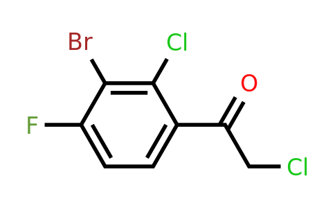 1805582-85-7 | 3'-Bromo-2'-chloro-4'-fluorophenacyl chloride