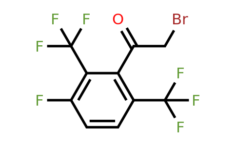 1805584-33-1 | 2',6'-Bis(trifluoromethyl)-3'-fluorophenacyl bromide