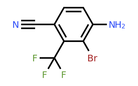 1805584-56-8 | 2-Bromo-4-cyano-3-(trifluoromethyl)aniline