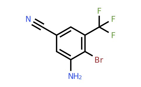 1805584-60-4 | 2-Bromo-5-cyano-3-(trifluoromethyl)aniline