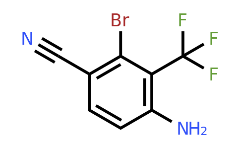 1805584-94-4 | 3-Bromo-4-cyano-2-(trifluoromethyl)aniline
