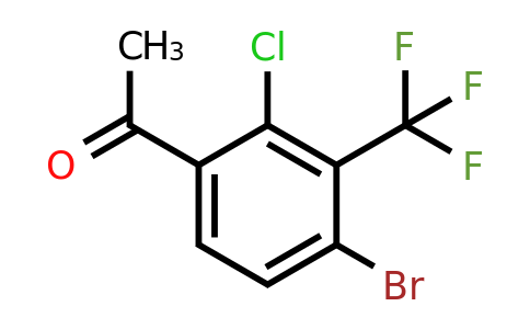 1805585-04-9 | 4'-Bromo-2'-chloro-3'-(trifluoromethyl)acetophenone