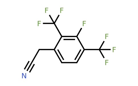 1805585-18-5 | 2,4-Bis(trifluoromethyl)-3-fluorophenylacetonitrile