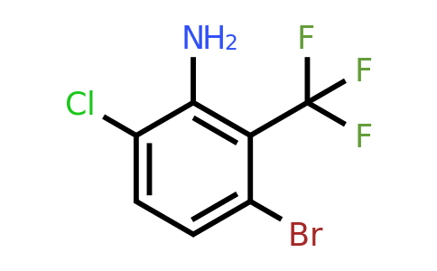 1805585-25-4 | 3-Bromo-6-chloro-2-(trifluoromethyl)aniline