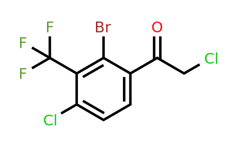 1805585-49-2 | 2'-Bromo-4'-chloro-3'-(trifluoromethyl)phenacyl chloride