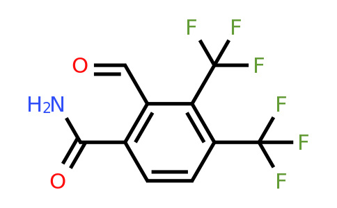 1805585-85-6 | 3,4-Bis(trifluoromethyl)-2-formylbenzamide