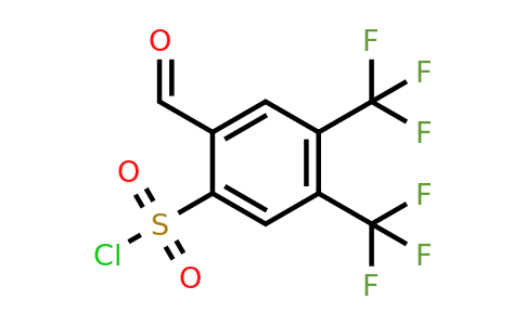 1805585-97-0 | 4,5-Bis(trifluoromethyl)-2-formylbenzenesulfonyl chloride