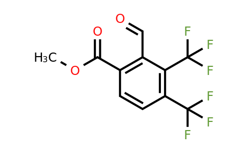 1805586-40-6 | Methyl 3,4-bis(trifluoromethyl)-2-formylbenzoate