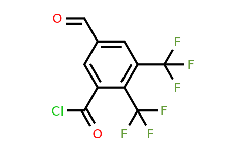 1805586-46-2 | 2,3-Bis(trifluoromethyl)-5-formylbenzoyl chloride