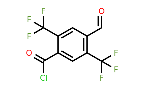1805586-57-5 | 2,5-Bis(trifluoromethyl)-4-formylbenzoyl chloride